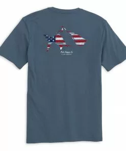 Fish Hippie True Blue Short Sleeve Tee (Midnight)