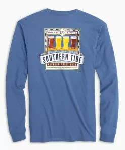 Southern Tide Quality Bew Tee (Pompeii Blue) Tops