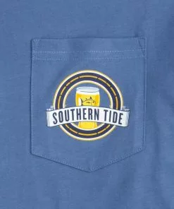 Southern Tide Quality Bew Tee (Pompeii Blue) Tops 7 Southern Tide Quality Bew Tee (Pompeii Blue) Tops