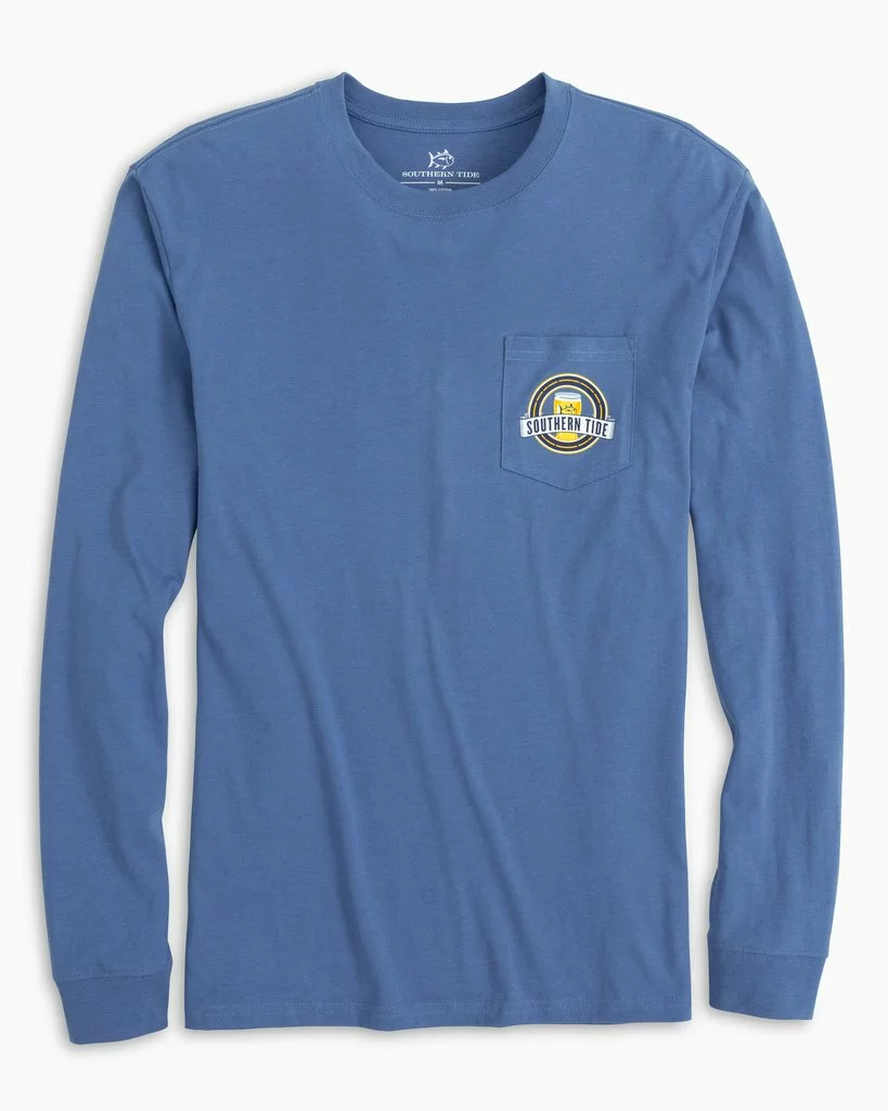 Southern Tide Quality Bew Tee (Pompeii Blue) Tops 4 Southern Tide Quality Bew Tee (Pompeii Blue) Tops