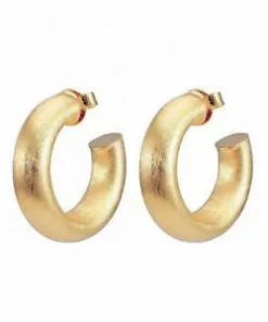 Sheila Fajl Small Chantal Hoop (Champagne)