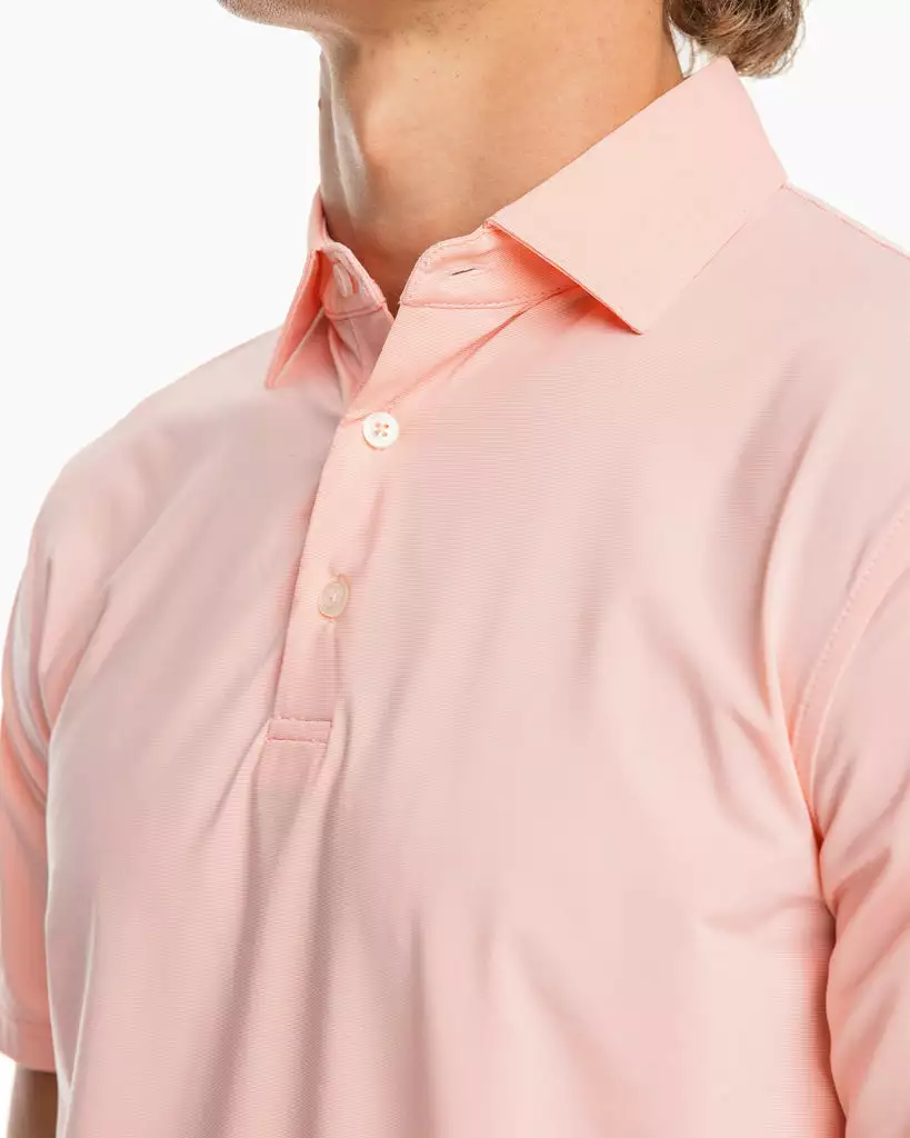 Southern Tide Sawgrass Mini Stripe Performance Polo (Sun Baked Sand) 4 Southern Tide Sawgrass Mini Stripe Performance Polo (Sun Baked Sand)