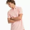 Southern Tide Sawgrass Mini Stripe Performance Polo (Sun Baked Sand)