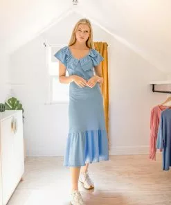 S'edge Dresses Anna Dress (Blue Ribbon)