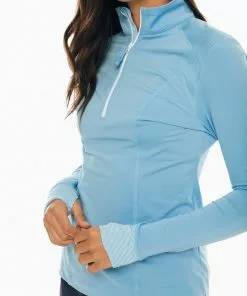 Southern Tide Atheletic 1/4 Zip (Ocean Channel)