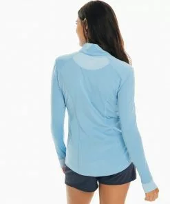 Southern Tide Atheletic 1/4 Zip (Ocean Channel)