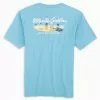 Southern Tide Ultimate Sandbar Tee (Brisk Blue) Tops