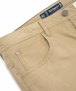 Fish Hippie Dunewalk Casual 5 Pocket Pant (Chestnut) Bottoms