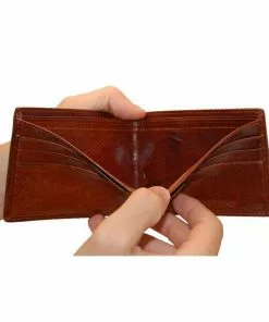 Smathers & Branson Hunting Dog Bifold Wallet (Dark Khaki)