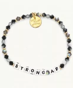 Little Words Project Strong AF (Black Ice) Jewelry